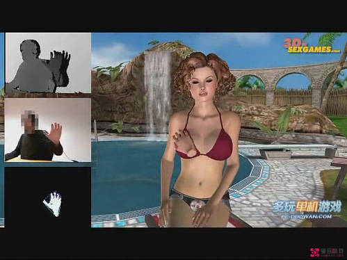 微软Kinect被用作成人游戏体感工具