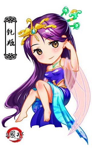 《三国天下》q版人物造型设计图外泄